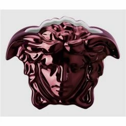 Rosenthal - Versace Medusa Grande Vase Fuschia 9cm