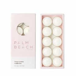 Palm Beach Collection - Vintage Gardenia Tealight Pack 10pce