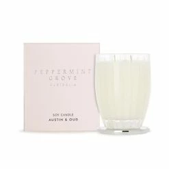 Peppermint Grove - Austin & Oud Candle 370g
