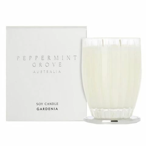 Peppermint Grove - Gardenia Candle 370g 1 Peppermint Grove - Gardenia Candle 370g