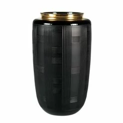 Vista Alegre - Jet Black Vase Small 12x20cm