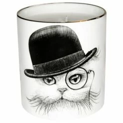 Rory Dobner - Cat In Hat Tilt Cutesy Candle 250g
