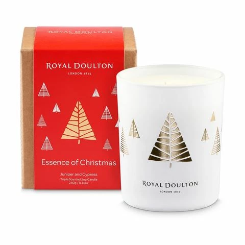 Royal Doulton - Christmas Candle Juniper Cypress 240g 1 Royal Doulton - Christmas Candle Juniper Cypress 240g