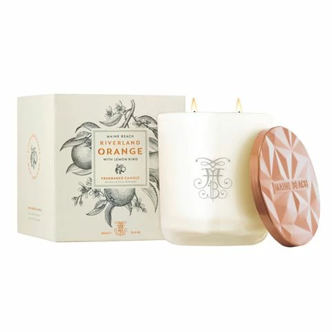 Maine Beach - Riverland Orange Soy Fragrance Candle 380g 1 Maine Beach - Riverland Orange Soy Fragrance Candle 380g