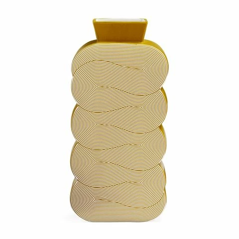 Jonathan Adler - Pompidou Large Vase Ochre 1 Jonathan Adler - Pompidou Large Vase Ochre