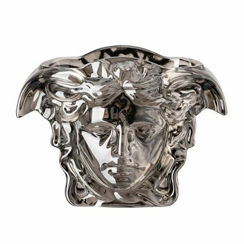 Rosenthal - Versace Medusa Grande Vase Black 19cm 1 Rosenthal - Versace Medusa Grande Vase Black 19cm