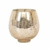 Flair Decor - Gold Glass Vase/Tealight Holder 9x9cm