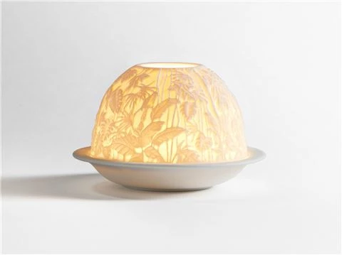 Bernardaud - Lithophane LED Votivelight Borneo 1 Bernardaud - Lithophane LED Votivelight Borneo