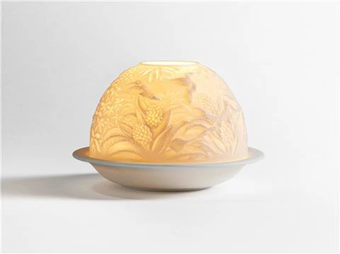 Bernardaud - Lithophane LED Votivelight Hummingbirds 1 Bernardaud - Lithophane LED Votivelight Hummingbirds