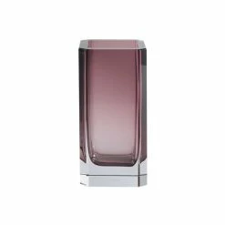 Greg Natale - 1977 Crystal Vase Amethyst Small 20cm