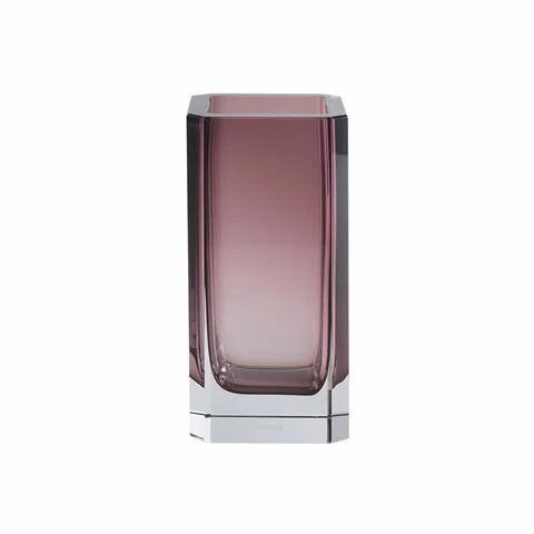 Greg Natale - 1977 Crystal Vase Amethyst Small 20cm 1 Greg Natale - 1977 Crystal Vase Amethyst Small 20cm