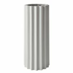 Greg Natale - Parallel Lines Vase White 50cm
