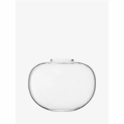 LSA - Flower Curved Bouquet Vase 20cm Clear