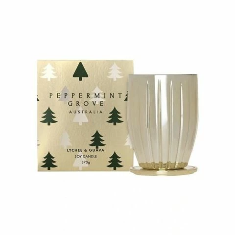 Peppermint Grove - Lychee & Guava Candle 370g 1 Peppermint Grove - Lychee & Guava Candle 370g