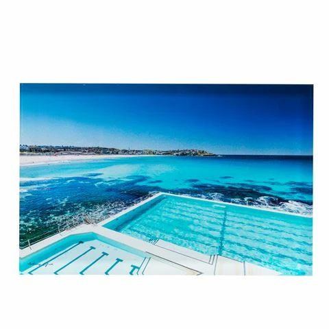Destination Label - Clear Bondi Acrylic Block 1 Destination Label - Clear Bondi Acrylic Block