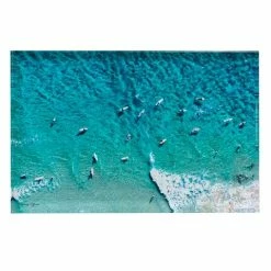 Destination Label - Longboard Heaven Acrylic Block