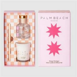 Palm Beach Collection - Mango Meringue Candle/Diffuser 2pce