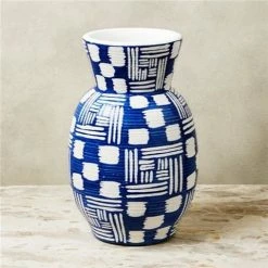 Jones & Co - Herve Blue Tall Vase