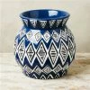 Jones & Co - Arlette Wide Blue Vase