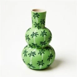 Jones & Co - Happy Vase Palm Tree Green