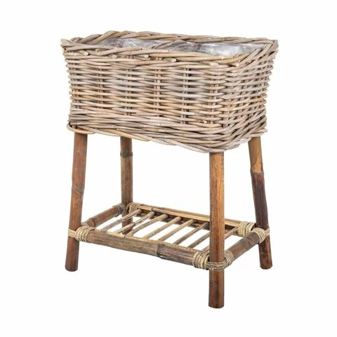 Florabelle - Bahama Grey Herb Basket 40x50x20cm 1 Florabelle - Bahama Grey Herb Basket 40x50x20cm