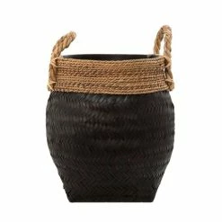 Florabelle - Mauritius Basket Black 38x46cm