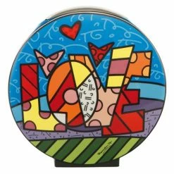 Goebel - Romero Britto Pop Art 'Love' Vase 20cm