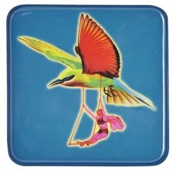 Gangzai - Phoenix Circus Square Trinket Tray 15x15cm