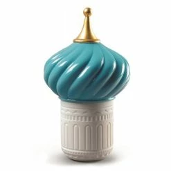 Lladro - 1001 Lights Spire Candle Turquoise 45g