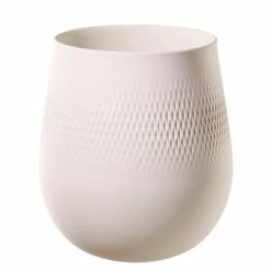 Villeroy & Boch V&B - Collier Carre Vase Blanc Large White
