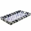 Avalon - Ikat Tray Large Blue & White