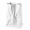 Rosenthal - Paper Bag Vase White 18cm