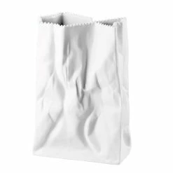 Rosenthal - Paper Bag Vase White 18cm