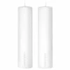 Georg Jensen - White Candle Set 2pce 24.5cm