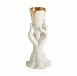 Jonathan Adler - Gilded I-Scream Vase