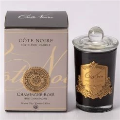 Cote Noire - Pink Champagne Candle Pink 75g