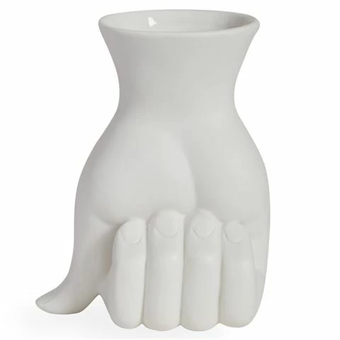 Jonathan Adler - Marcel Vase White 12x14.8x9cm 1 Jonathan Adler - Marcel Vase White 12x14.8x9cm