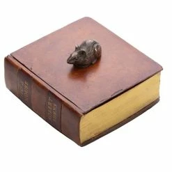 The Original Book Works - Mouse Box Bronze & Brown