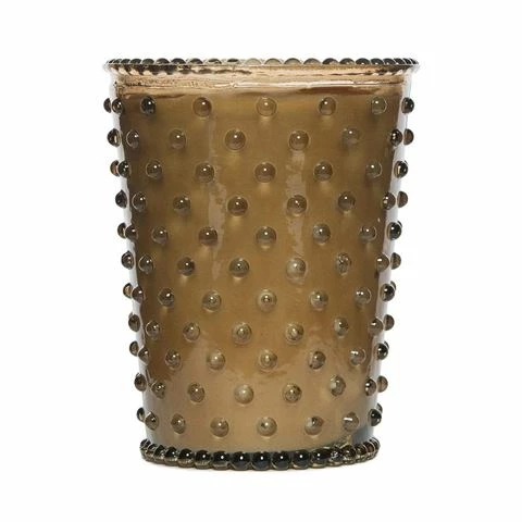 Simpatico - Hobnail Candle Nutmeg 453g 1 Simpatico - Hobnail Candle Nutmeg 453g