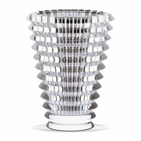 Baccarat - Eye Vase Oval Medium Clear 23.5cm 1 Baccarat - Eye Vase Oval Medium Clear 23.5cm