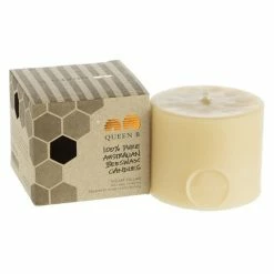 Queen B - Squat Pillar Candle 6cm