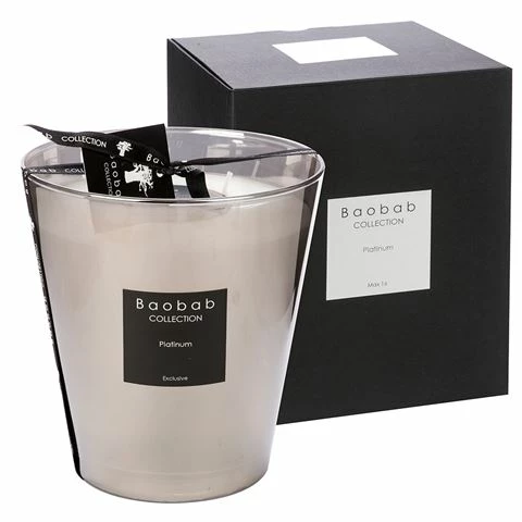 Baobab - Les Exclusives Platinum Candle 16cm 1 Baobab - Les Exclusives Platinum Candle 16cm