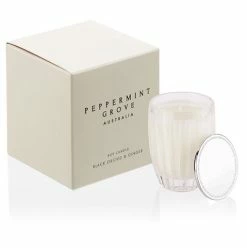 Peppermint Grove - Black Orchid & Ginger Small Candle 60g
