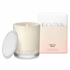 Ecoya - Vanilla Bean Mini Madison Jar Candle 80g