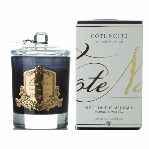 Cote Noire - Jasmine Flower Tea Candle Gold 185g 1 Cote Noire - Jasmine Flower Tea Candle Gold 185g