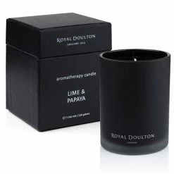 Royal Doulton - Aromatherapy Lime & Papaya Candle 220g