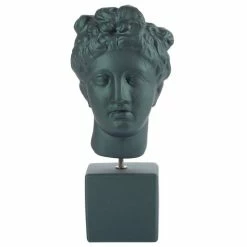 Sophia - Hygeia M Epldaurus Statue Metallic Ocean