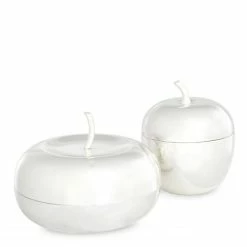 Vandenberg - Box Apple Silver Plated Set Of 2pce
