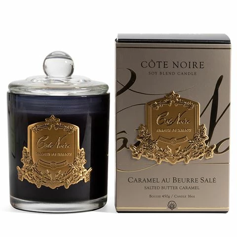Cote Noire - Salted Butter Caramel Gold Candle 450g 1 Cote Noire - Salted Butter Caramel Gold Candle 450g